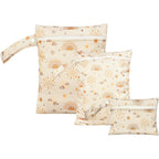 Gieeu 3-Piece Waterproof Wet Dry Bag Set front view for travel organization