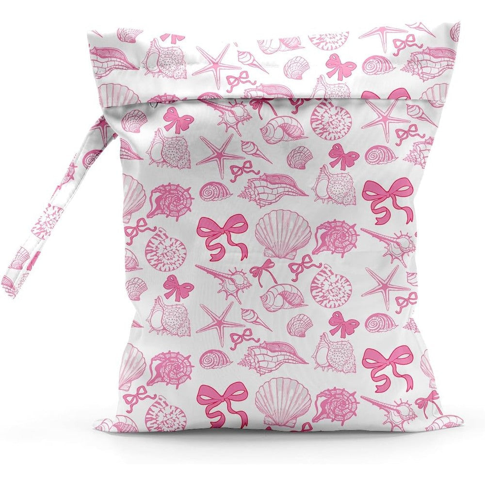 Sldpngo Waterproof Cloth Diaper Wet Dry Bag front view