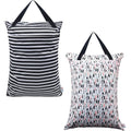 Alvababy 2 pack large waterproof wet dry bag front view