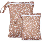 Opgroeie two piece waterproof wet dry bag set front view