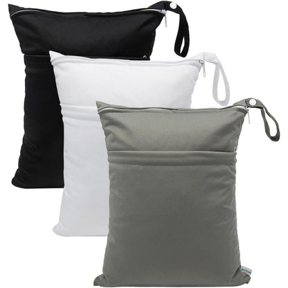 Babygoal Wet Dry Bags 3 Pack front view