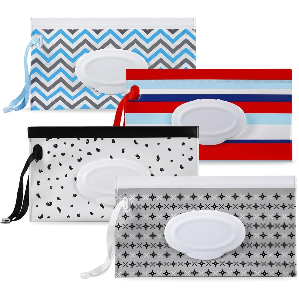 PandaEar 4 Pack Baby Wipe Dispenser front view