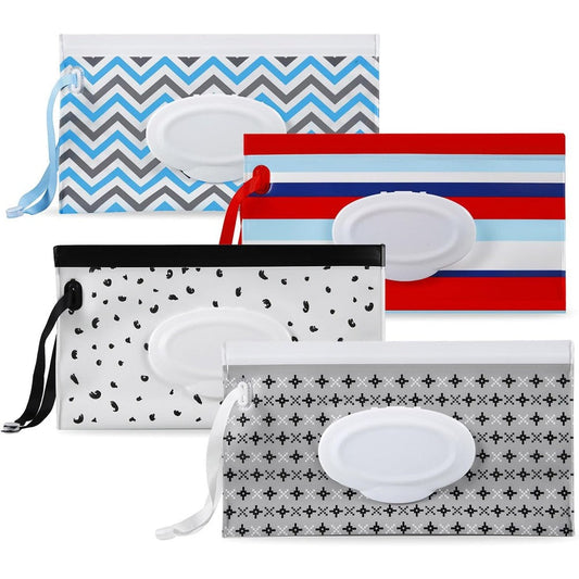 PandaEar 4 Pack Baby Wipe Dispenser front view