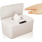 Rounds automatic wet wipes dispenser front view with sensor lid