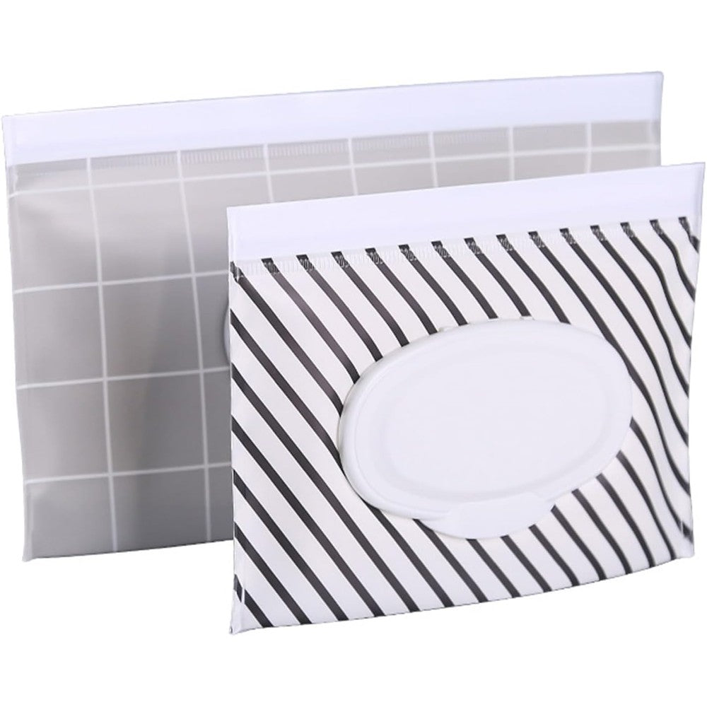 Voongor portable wet wipe pouch front view