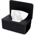Novwang baby wipes dispenser black front view