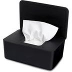Novwang baby wipes dispenser black front view
