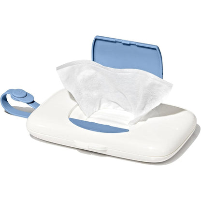 OXO Tot On-The-Go Wipes Dispenser in Dusk color front view