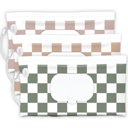 Cephira baby wipe holder 3-pack front view