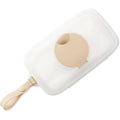 Skip Hop Grab and Go Snug Seal Wipes Case in Oat front view