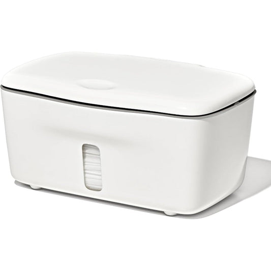 OXO Tot Perfect Pull Wipes Dispenser Gray front view