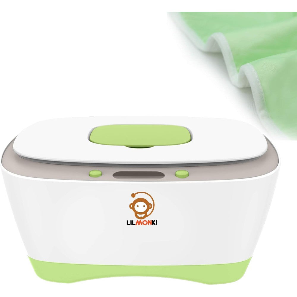 Lilmonki wet wipe warmer and dispenser front view