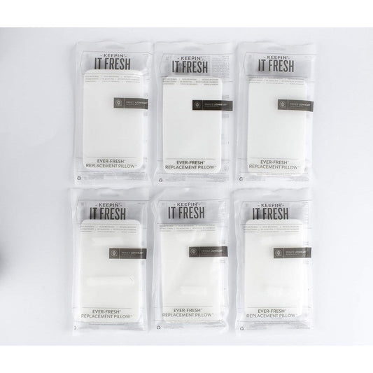 Prince Lionheart Everfresh replacement pillows pack of 6 front view