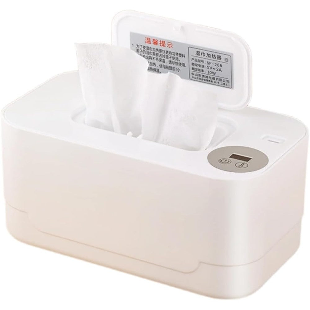 Generic portable USB baby wet wipe warmer front view