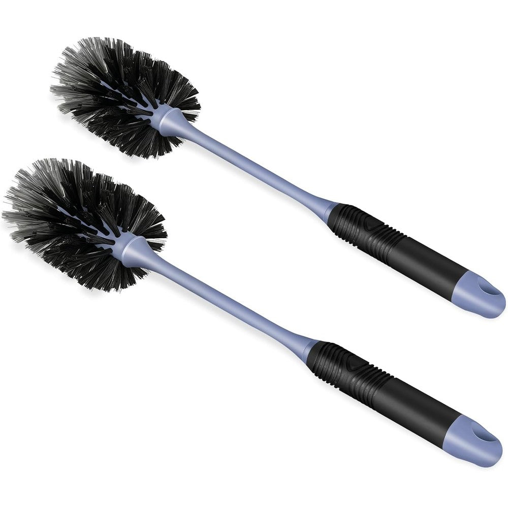Zhayao long handle bottle brush 2 pack front view