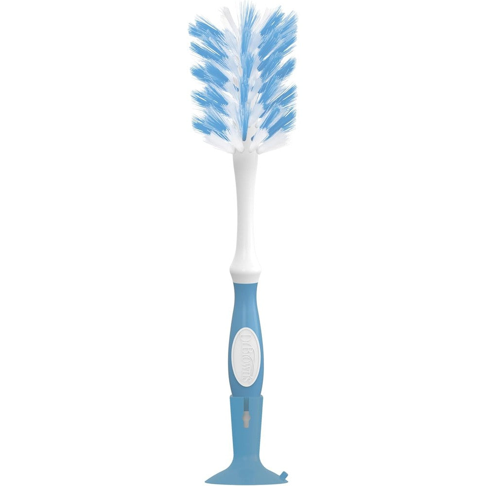 Dr. Brown's Deluxe Bottle Brush blue color front view