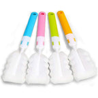 Invoda 4 piece bottle brush set with long handle