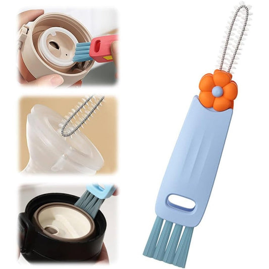 BusyLive 3 in 1 multifunctional crevice cleaning brush set front view