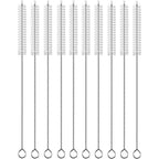 Beuiciry 10-piece long straw cleaner brush set front view
