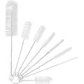 Yolaist 8 piece bottle and straw cleaner brush set front view