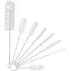 Yolaist 8 piece bottle and straw cleaner brush set front view