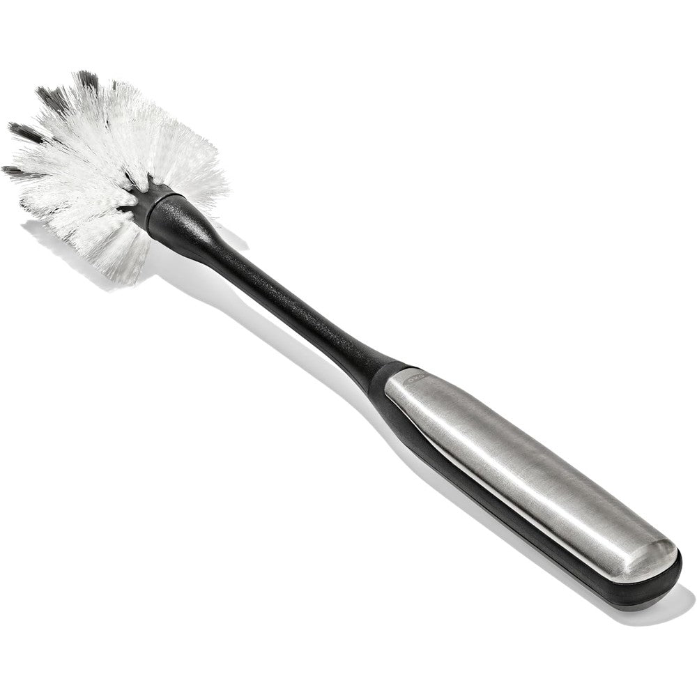 OXO Steel Bottle Brush with Replaceable Head front view