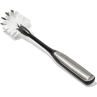 OXO Steel Bottle Brush with Replaceable Head front view