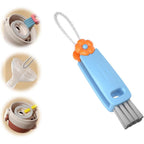 Fuiyuqa 3-in-1 cup lid cleaning brush front view