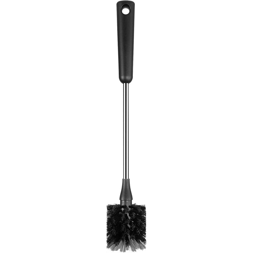 SweeBe long stainless steel bottle brush front view
