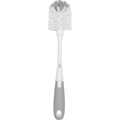 Oxo Tot Bottle Brush with Nipple Cleaner Gray front view