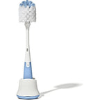 OXO Tot bottle brush with stand in Dusk color front view