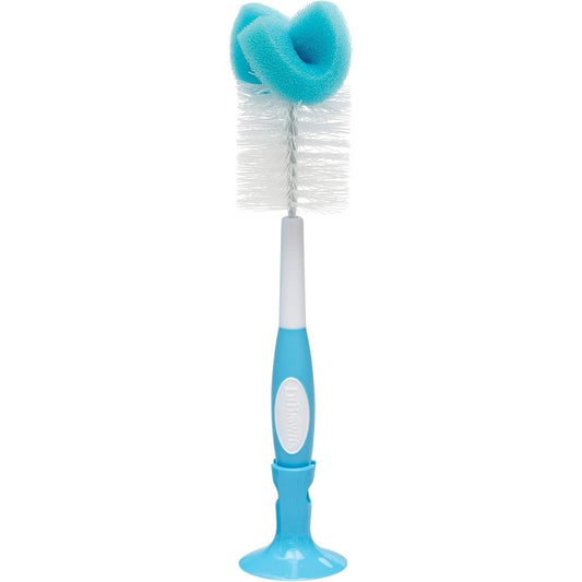 Dr. Brown's reusable sponge baby bottle cleaning brush front view