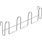 ZumenDa 12 Inch Stainless Steel Cup Drying Rack front view