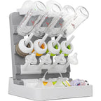 Cinwwni vertical baby bottle drying rack front view on kitchen counter
