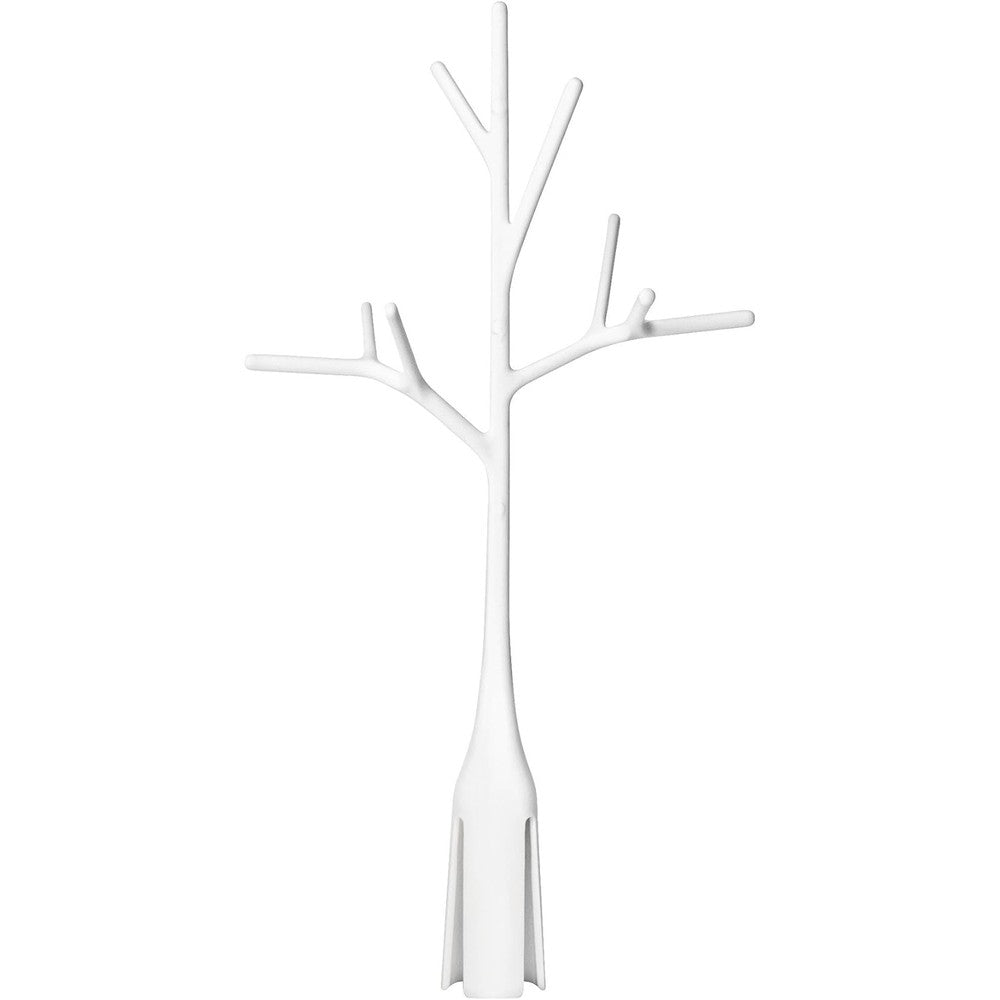 Boon white twig drying rack accessory front view product display