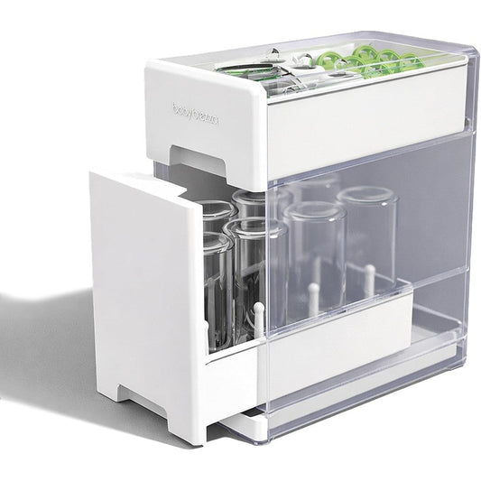 Baby Brezza Covered Drying Rack and Countertop Organizer front view