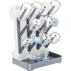 Dayacoco baby bottle drying rack front view gray countertop