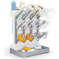 GoMaihe baby bottle drying rack gray front view