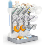 GoMaihe baby bottle drying rack gray front view