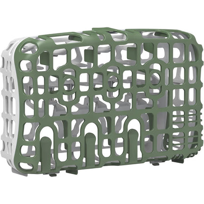 Dr. Brown's green dishwasher basket for small baby bottle parts