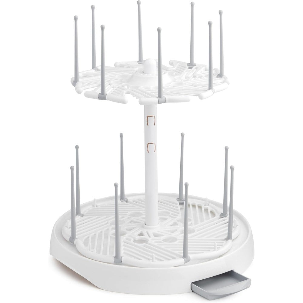 Munchkin High Capacity Drying Rack white front view for bottles