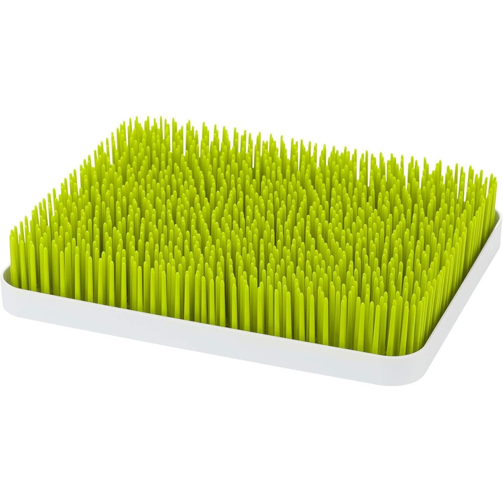 Boon Lawn Countertop Drying Rack In Green For Baby Bottles And Accessories 13.5 By 11 Inches