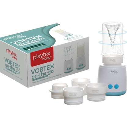 Playtex Baby Vortex portable rechargeable bottle warmer front view