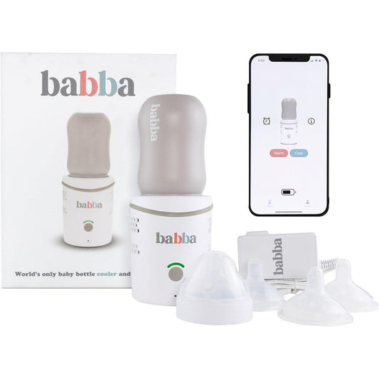 Babba Care baby bottle cooler and warmer front view