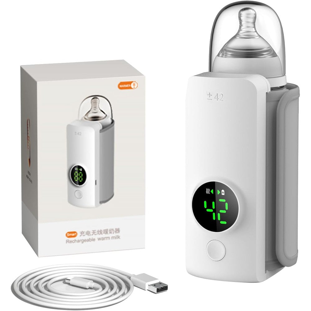 Noxian portable rechargeable baby bottle warmer front view