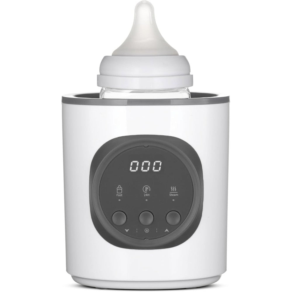 Vaundra fast baby bottle warmer front view with digital display