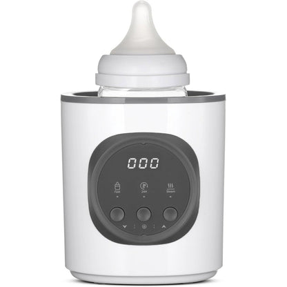 Vaundra fast baby bottle warmer front view with digital display