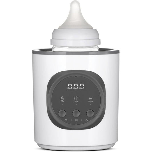 Vaundra fast baby bottle warmer front view with digital display