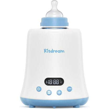 Kisdream universal baby bottle warmer front view with digital display