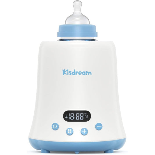 Kisdream universal baby bottle warmer front view with digital display